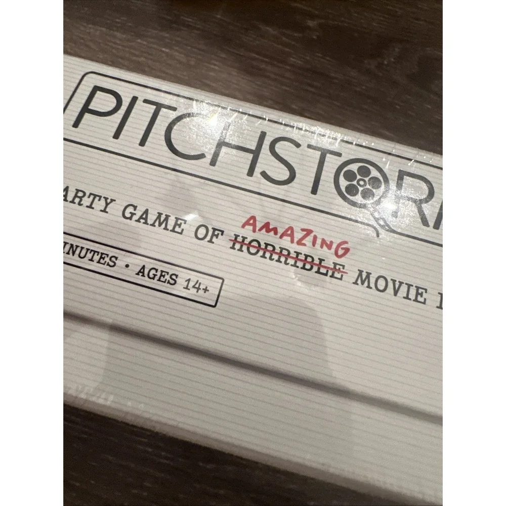 Pitchstorm Card Game New Sealed By Ben Kepner Movie Pitch Meeting Party Game